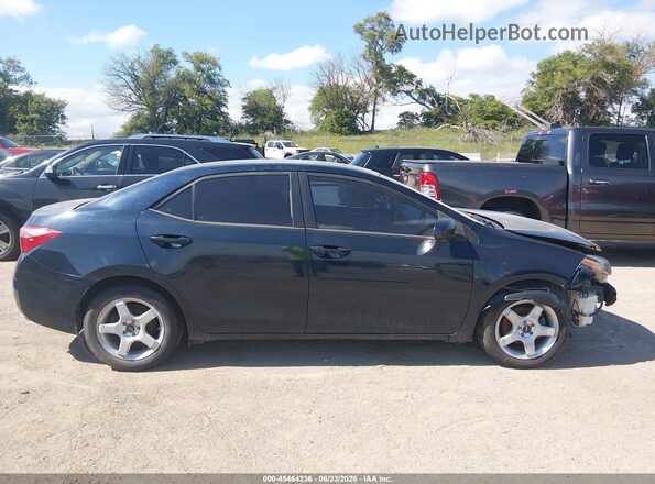 5YFBURHE7KP916913 2019 TOYOTA COROLLA Dark Blue Вид задней части салона