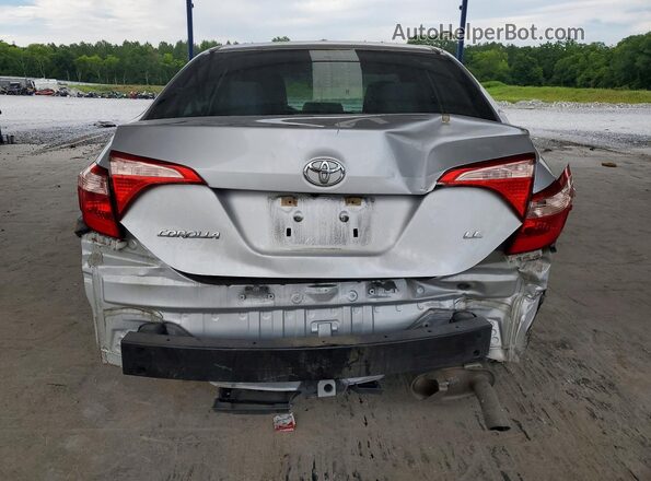 5YFBURHE7KP948504 2019 TOYOTA COROLLA Silver Вид ззаду