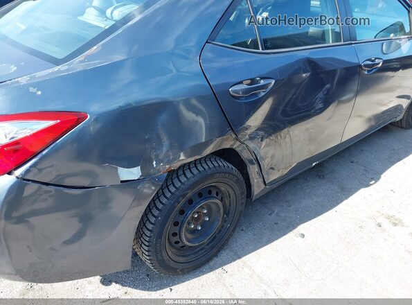 5YFBURHE8GP394204 2016 TOYOTA COROLLA Серый Вид спереди