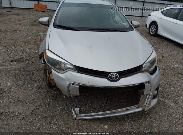 5YFBURHE8GP403063 2016 TOYOTA COROLLA Silver Вид спереду