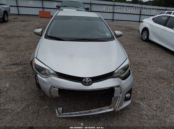 5YFBURHE8GP403063 2016 TOYOTA COROLLA Silver Вид задньої частини салону