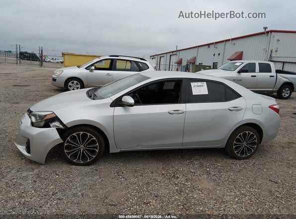 5YFBURHE8GP403063 2016 TOYOTA COROLLA Silver 