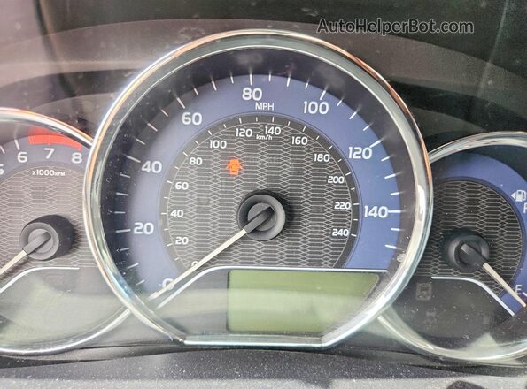 5YFBURHE8GP407971 2016 TOYOTA COROLLA Black Vista del cuadro de instrumentos