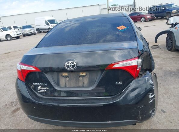 5YFBURHE8GP558535 2016 TOYOTA COROLLA Black 