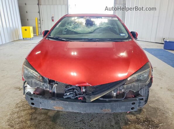 5YFBURHE8KP925541 2019 TOYOTA COROLLA Red Front view