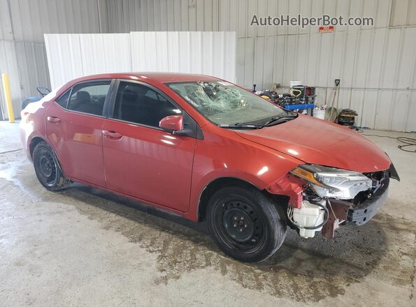 5YFBURHE8KP925541 2019 TOYOTA COROLLA Red 