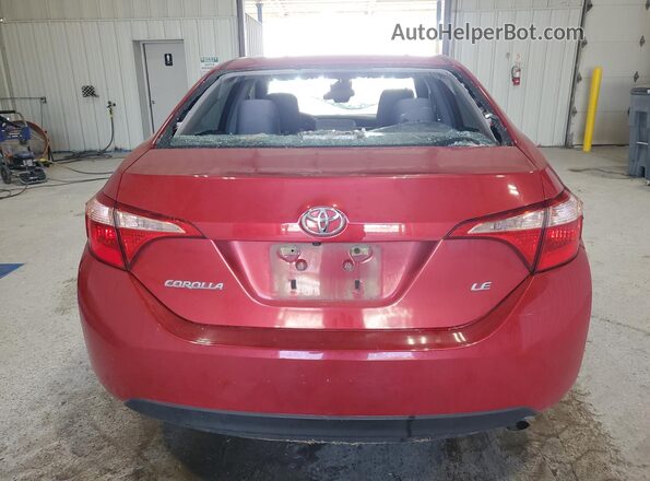 5YFBURHE8KP925541 2019 TOYOTA COROLLA Red 