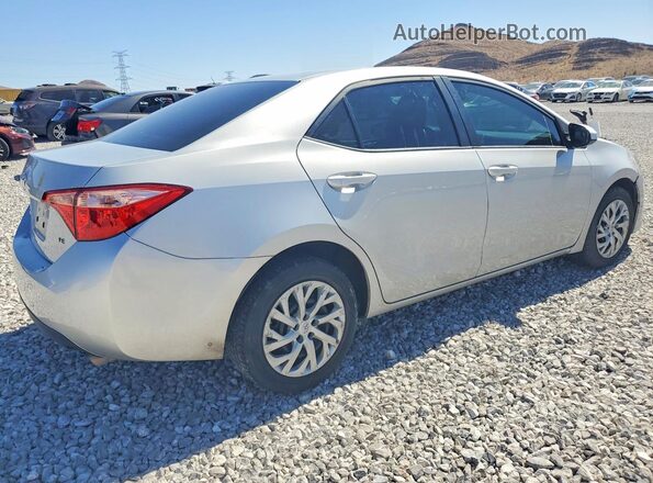 5YFBURHE8KP933123 2019 TOYOTA COROLLA Silver Rear right