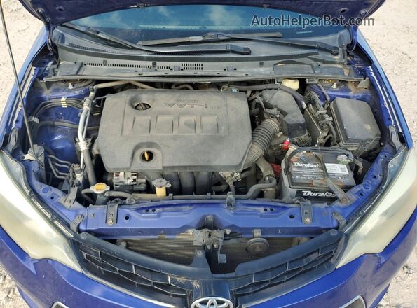 5YFBURHE9GP405128 2016 TOYOTA COROLLA Blue 
