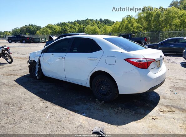 5YFBURHE9GP431213 2016 TOYOTA COROLLA White Задня ліва чверть