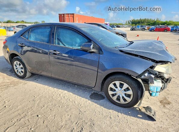 5YFBURHE9GP568944 2016 TOYOTA COROLLA Silver Delantero derecho