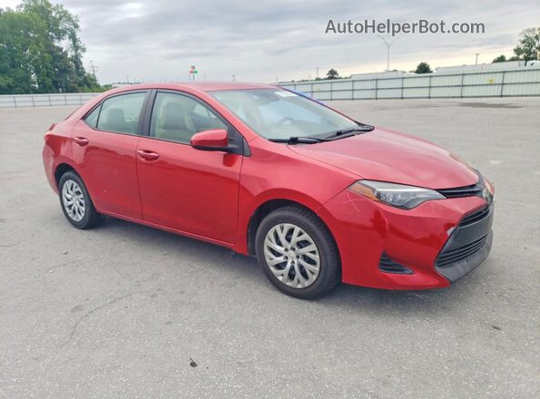 5YFBURHE9KP936645 2019 TOYOTA COROLLA Red Передня права чверть
