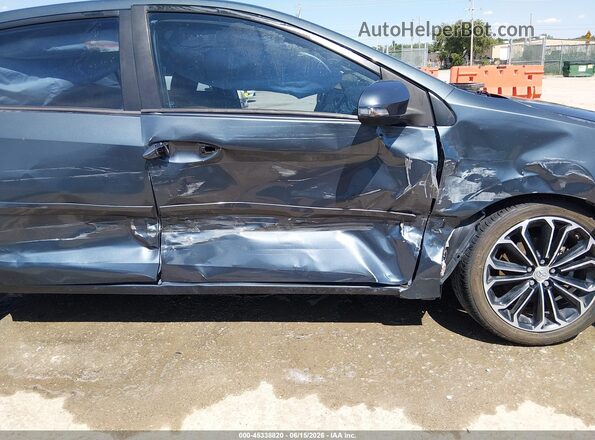 5YFBURHEXGP432645 2016 TOYOTA COROLLA Blue Вид спереду