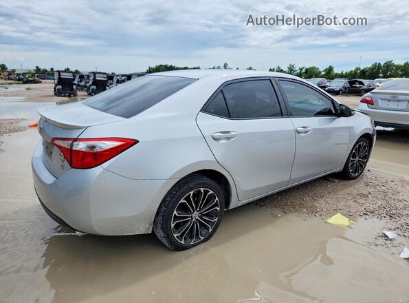5YFBURHEXGP438395 2016 TOYOTA COROLLA Silver Rear right