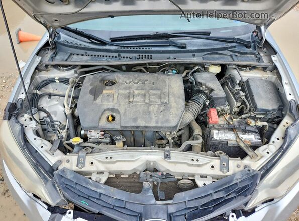 5YFBURHEXGP438395 2016 TOYOTA COROLLA Silver Rear interior view