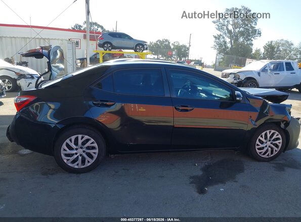 5YFBURHEXGP443645 2016 TOYOTA COROLLA Black Rear interior view