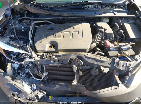 5YFBURHEXGP443645 2016 TOYOTA COROLLA Black Rear view