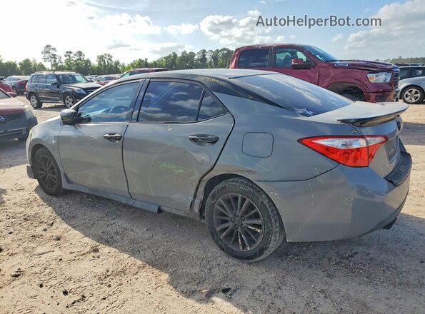 5YFBURHEXGP449090 2016 TOYOTA COROLLA Gray Tył lewy