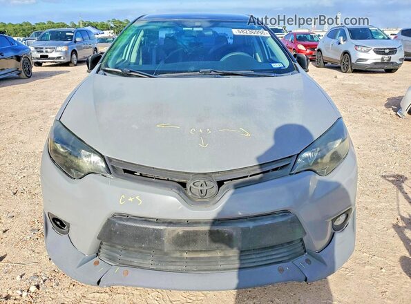 5YFBURHEXGP449090 2016 TOYOTA COROLLA Gray Widok z przodu