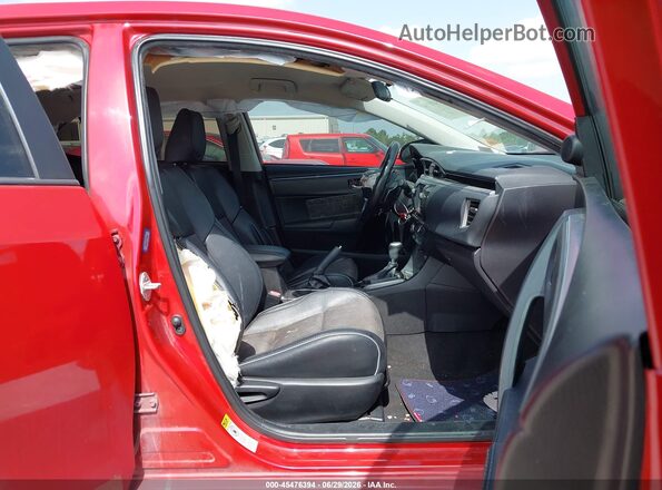 5YFBURHEXGP460736 2016 TOYOTA COROLLA Red წინა სალონის ხედი
