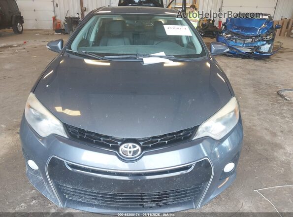5YFBURHEXGP480887 2016 TOYOTA COROLLA Blue Instrument cluster view
