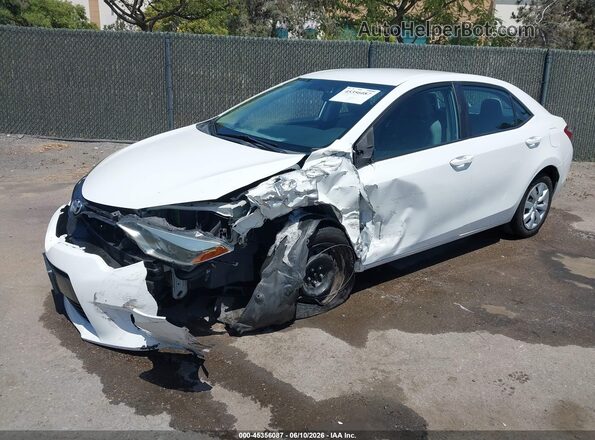 5YFBURHEXGP513256 2016 TOYOTA COROLLA Белый 