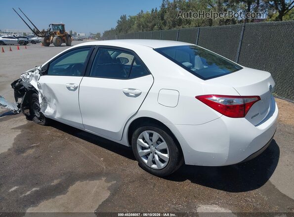 5YFBURHEXGP513256 2016 TOYOTA COROLLA Белый 