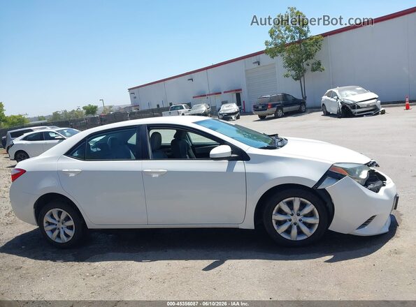 5YFBURHEXGP513256 2016 TOYOTA COROLLA Белый 