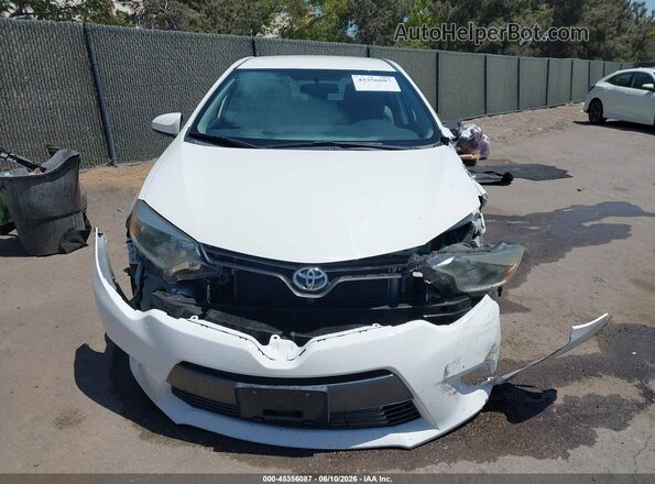5YFBURHEXGP513256 2016 TOYOTA COROLLA Белый 