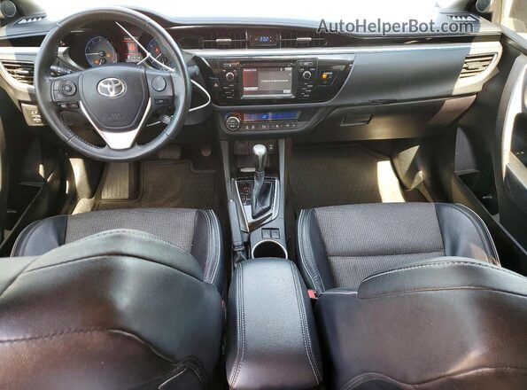5YFBURHEXGP535337 2016 TOYOTA COROLLA Blue Առջևի վահանակի տեսք