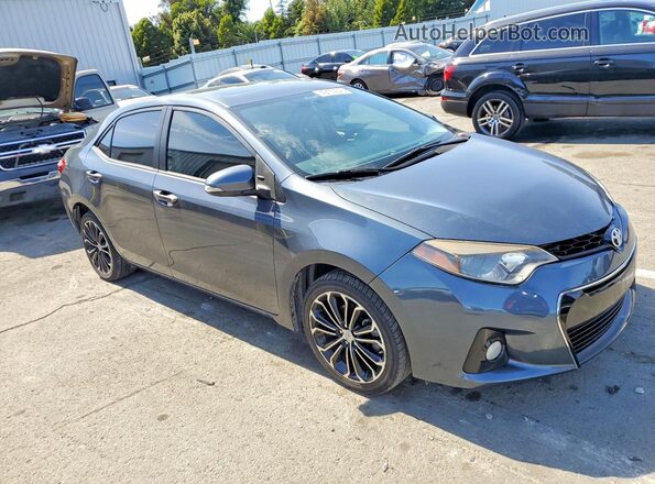 5YFBURHEXGP535337 2016 TOYOTA COROLLA Blue Առջևի աջ