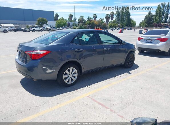 5YFBURHEXGP539503 2016 TOYOTA COROLLA Синий 