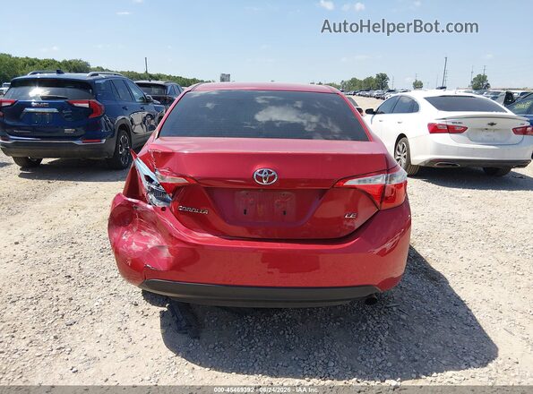 5YFBURHEXGP548878 2016 TOYOTA COROLLA Красный 