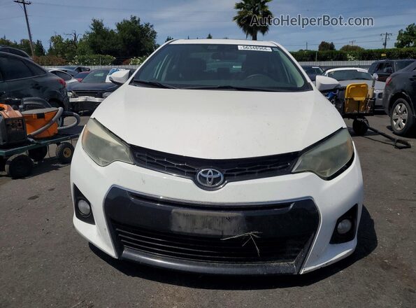 5YFBURHEXGP559010 2016 TOYOTA COROLLA White Դիմացի տեսք