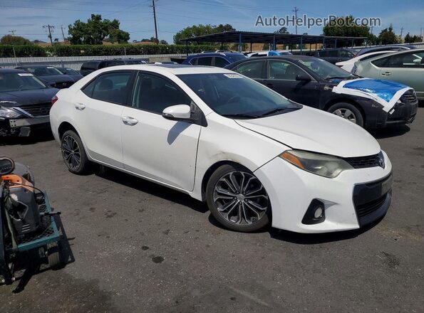 5YFBURHEXGP559010 2016 TOYOTA COROLLA White Առջևի աջ