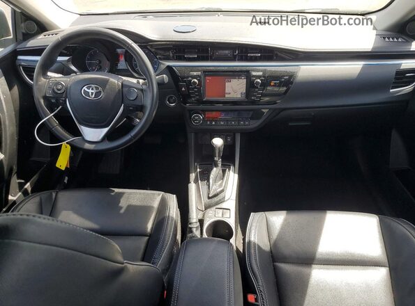 5YFBURHEXGP559010 2016 TOYOTA COROLLA White Առջևի վահանակի տեսք