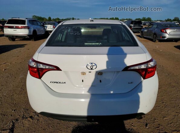 5YFBURHEXGP565454 2016 TOYOTA COROLLA White უკანა ხედი