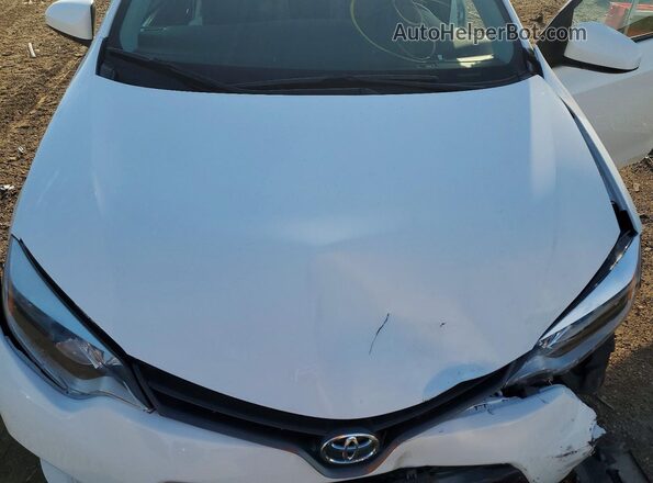 5YFBURHEXGP565454 2016 TOYOTA COROLLA White უკანა სალონის ხედი