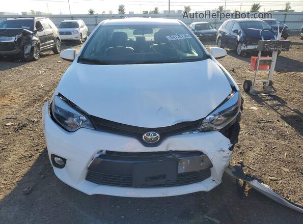 5YFBURHEXGP565454 2016 TOYOTA COROLLA White წინა ხედი