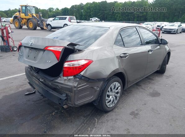 5YFBURHEXHP569845 2017 TOYOTA COROLLA Серый Задняя правая четверть