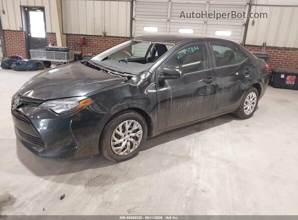 5YFBURHEXHP600222 2017 TOYOTA COROLLA Black Передня ліва чверть