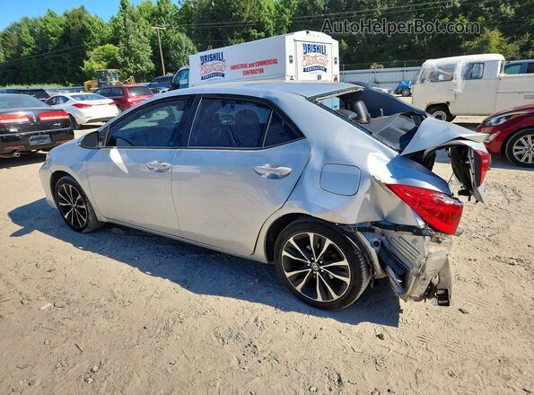 5YFBURHEXHP654538 2017 TOYOTA COROLLA Silver Tył lewy