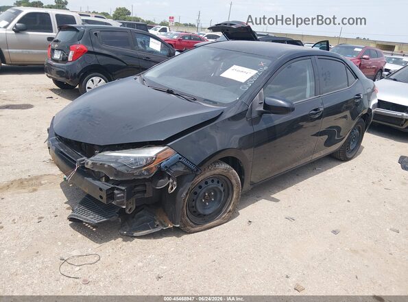 5YFBURHEXHP680105 2017 TOYOTA COROLLA Black Передня ліва чверть