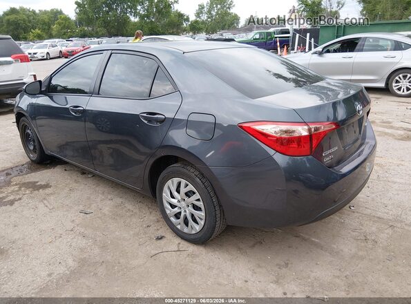 5YFBURHEXHP715015 2017 TOYOTA COROLLA Blue Задня ліва чверть