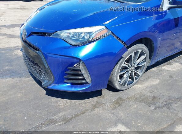 5YFBURHEXJP760932 2018 TOYOTA COROLLA Dark Blue Դիմացի տեսք
