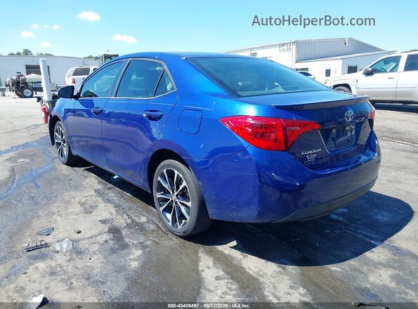 5YFBURHEXJP760932 2018 TOYOTA COROLLA Dark Blue Հետևի ձախ