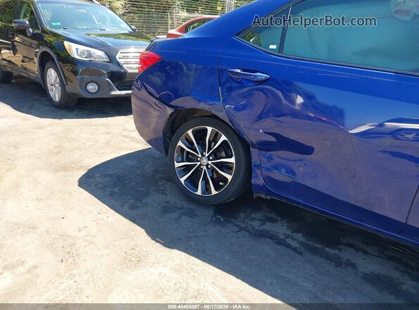 5YFBURHEXJP760932 2018 TOYOTA COROLLA Dark Blue 