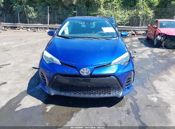 5YFBURHEXJP760932 2018 TOYOTA COROLLA Dark Blue Սարքավորումների վահանակի տեսք
