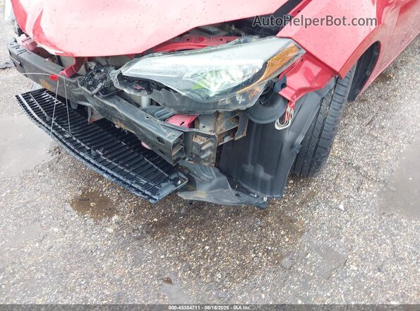 5YFBURHEXKP918803 2019 TOYOTA COROLLA Red Вид спереду
