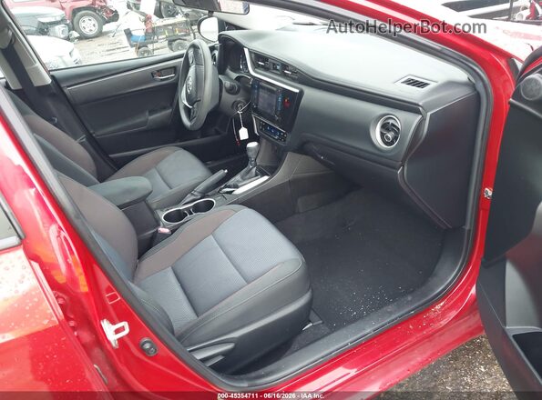 5YFBURHEXKP918803 2019 TOYOTA COROLLA Red Вид салону спереду